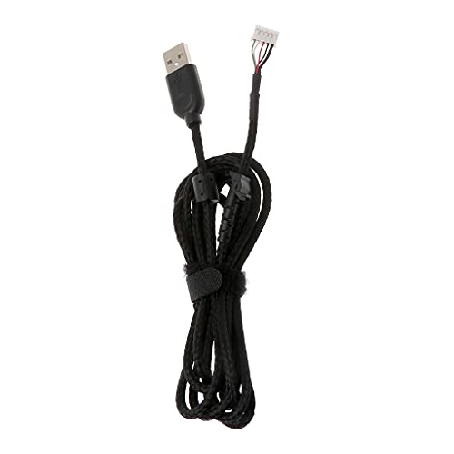 2,1 m langes Ersatz-USB-Mauskabel aus langlebigem PVC für G502 kabellose Gaming-Maus, Mauskabel für Gaming-Mäuse von Myazs