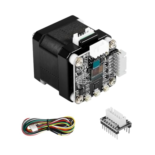 Myhoomowe 3D-Druckerteile CNC-Schrittmotor mit Geschlossenem Regelkreis, Servo-Schrittsteuerung, Stm32-Stufenplatine, Nema17-Servomotor MKS(A) von Myhoomowe