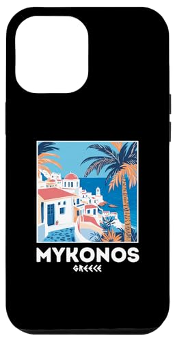 Hülle für iPhone 12 Pro Max Mykonos Souvenir / Mykonos Griechenland / Mykonos von Mykonos Greece Souvenir Store