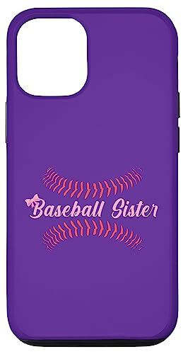 Hülle für iPhone 14 Stolzer Baseball-Schwester, Baseball-Naht, unterstützendes Baseball-Geschenk von Mystic Lilian