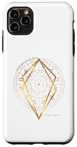 Hülle für iPhone 11 Pro Max Steinbock Tierkreiszeichen Horoskop Astrologie Sternzeichen von Mystic Zodiac Art Designs