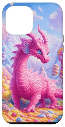 Hülle für iPhone 13 Pro Max Skurriler Drache in Candyland von Mystical Medieval Dragon Legends Merchandise