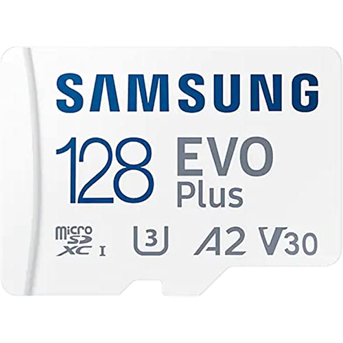 128 GB Speicherkarte für Tapo-Kameras – Samsung Evo Plus MicroSD, UHS-1 U3, V30, Klasse 10 – perfekt für Tapo-Überwachungskameras im Innen- und Außenbereich & Video-Türklingeln, inklusive Mystor von Mystor