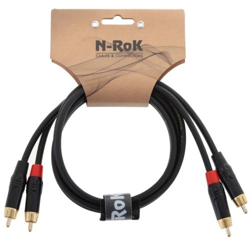 N-RoK Premium Kabel Cinch/Cinch 0,9 m von N-RoK