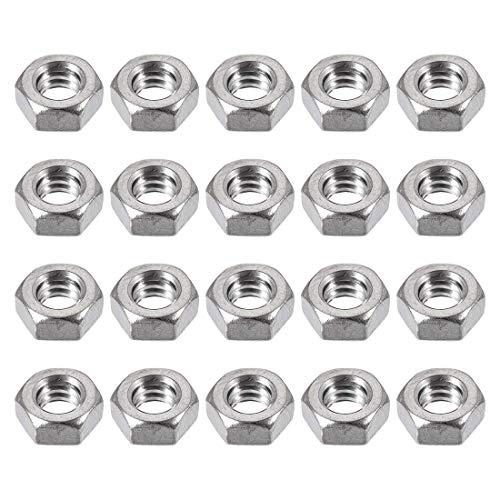 3/16 Zoll - 24 Sechskantmutter Edelstahl 20 Stück für Schraubbolzen 3/16 Zoll - 24 Sechskantmutter Edelstahl 20 Stück für Schraubbolzen von NA