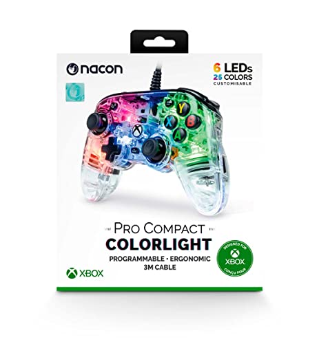 NACON Pro Compact Controller Colorlight Mando Con Cable para PC/Xbox One/Xbox Series von NACON