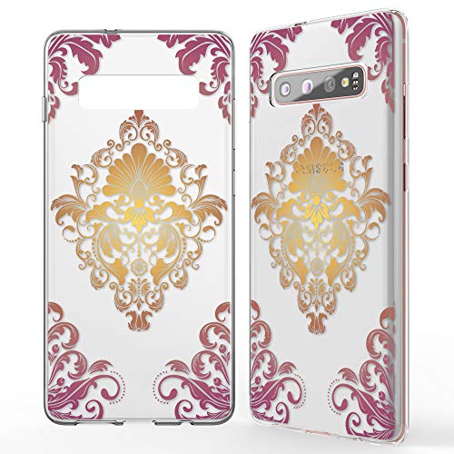 NALIA Hülle kompatibel mit Samsung Galaxy S10 Plus, Motiv Handyhülle Slim Silikon Case Cover Schutzhülle Dünn Durchsichtig, Etui Handy-Tasche Backcover Transparent Bumper, Designs:Royal Ornament NALIA Hülle kompatibel mit Samsung Galaxy S10 Plus, Motiv Handyhülle Slim Silikon Case Cover Schutzhülle Dünn Durchsichtig, Etui Handy-Tasche Backcover Transparent Bumper, Designs:Royal Ornament von NALIA