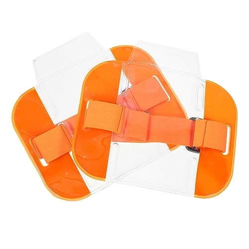 NAMOARLY 2 Stück Ausweis-armbandhalter Ärmel Id -kartenhalter Mit Lanyards Für Abzeichen Personal Id-schlüsselband Schlüsselband Mit Kartenhalter Doppelseitiger Ausweishalter Nylon Orange NAMOARLY 2 Stück Ausweis-armbandhalter Ärmel Id -kartenhalter Mit Lanyards Für Abzeichen Personal Id-schlüsselband Schlüsselband Mit Kartenhalter Doppelseitiger Ausweishalter Nylon Orange von NAMOARLY