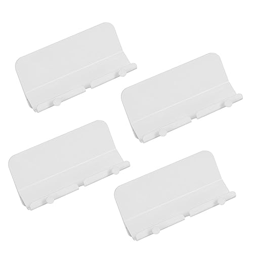 NAMOARLY 4 Stück Handy Ladestation Weiß Für Handy, Mobiltelefon Design Handyhalter Wand Stand Montieren Einstellbar Zelle Steht Handyhalter Wall -telefonhalter Weiß Plastik NAMOARLY 4 Stück Handy Ladestation Weiß Für Handy, Mobiltelefon Design Handyhalter Wand Stand Montieren Einstellbar Zelle Steht Handyhalter Wall -telefonhalter Weiß Plastik von NAMOARLY