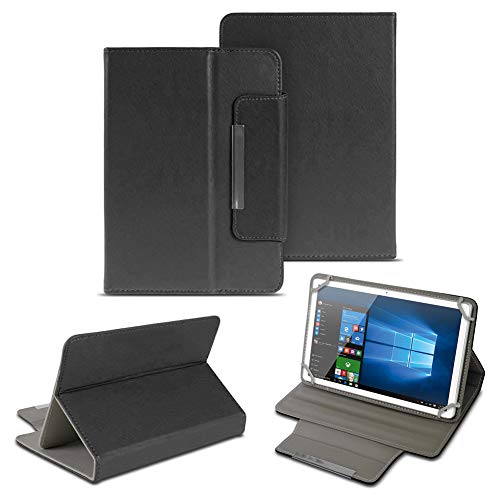 NAUC Universal Tasche Schutz Hülle 10-10.1 Zoll Tablet Schutzhülle Tab Case Cover Bag, Farben:Schwarz, Tablet Modell für:ARCHOS 101c Platinum von NAUC