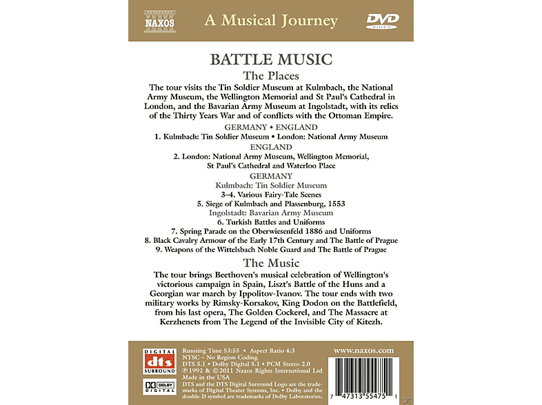 Battle Music DVD von NAXOS AV