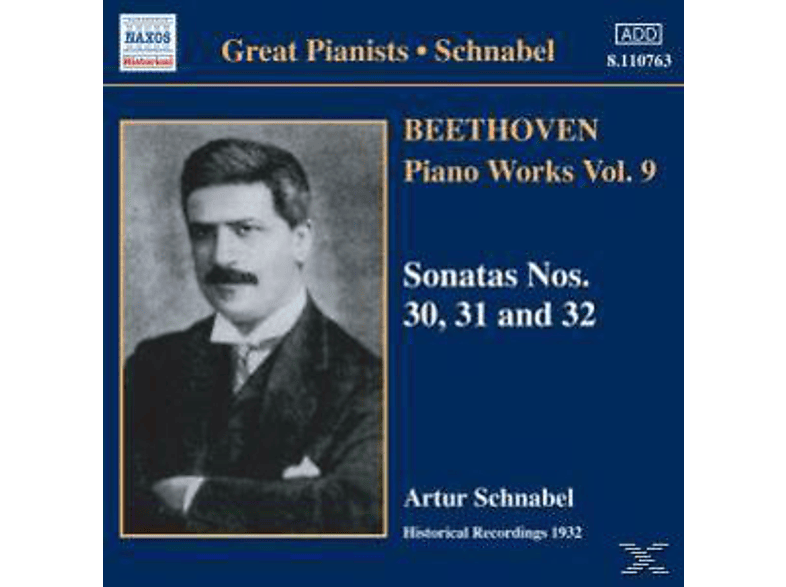 Artur Schnabel - Klaviersonaten 30-32 (CD) von NAXOS HIST