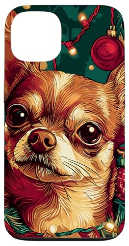 Hülle für iPhone 13 Niedliche Chihuahua Haustier Hund Weihnachten Ornamente Lustiger Chihuahua von NCM Chihuahua Dog Lover Designs