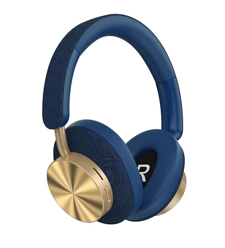 Kabellose Bluetooth-Kopfhörer 5.3, Over-Ear-Kopfhörer, kabellos, Bluetooth-Kopfhörer mit Geräuschunterdrückung, Bass-Stereo-Sound, leistungsstark, 40 H, Blau von ND NEXT DESTINATION