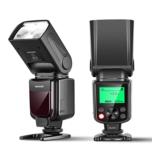 NEEWER verbesserter NW635II C TTL Kamerablitz Speedlite mit LCD Bildschirm,kompatibel mit Canon EOS R6 R5 R3 R M6 850D 800D 760D 750D 650D 600D 7D Mark II 7D 6D Mark II 6D 5D Mark IV/III 1D usw von NEEWER