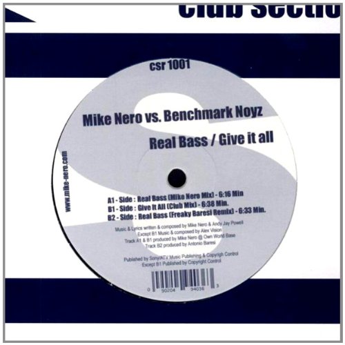 Real Bass-Give It All [Vinyl Single] von NERO,MIKE FEAT. BENCHMARK NOYZ
