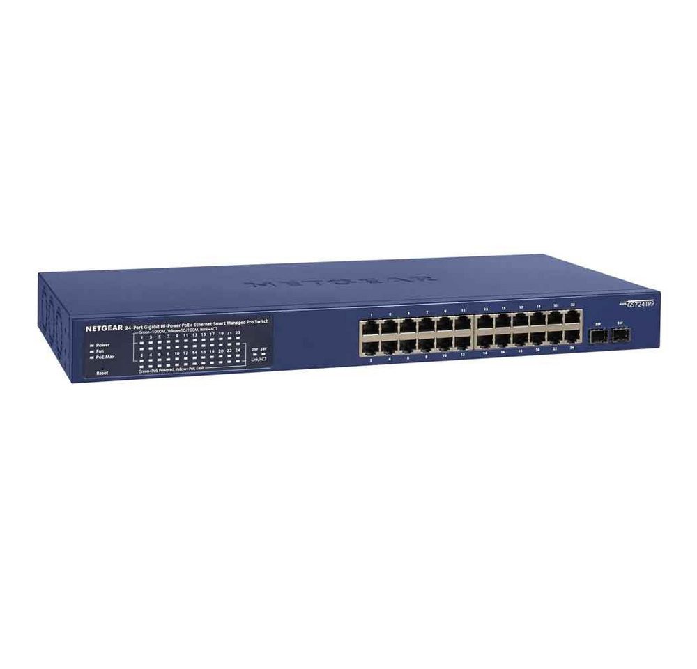 NETGEAR GS724TPP-300EUS Switch WLAN-Router von NETGEAR