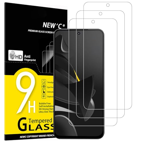 NEW'C 3 Stück, Panzer Schutz Glas für Xiaomi Poco M7 Pro 5G, Frei von Kratzern, 9H Härte, HD Displayschutzfolie, 0.33mm Ultra-klar, Ultrabeständig Folie von NEW'C