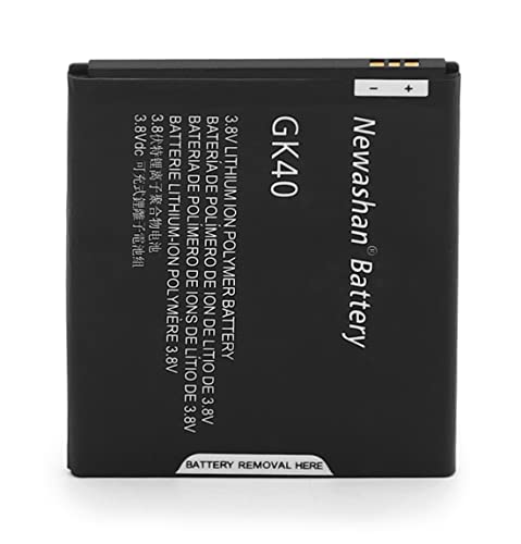 NEWASHAN 3,8 V 3000 mAh Akku kompatibel mit Motorola GK40 Telefon Moto E3 E4 E5 G4 Play XT1607 Moto G5 XT1601 XT1603 XT1675 wiederaufladbar Li-Ion Li-Po Akku von NEWASHAN