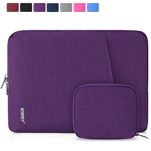 NEWHEY Laptophülle 14 Zoll Stoßfest Laptop Notebook Tasche Hülle Wasserdicht Schutzhülle Sleeve Case Kompatibel 14 mit Klein Fall Lila von NEWHEY