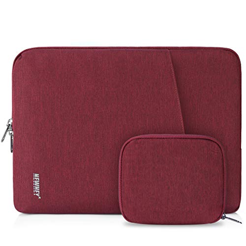 NEWHEY Laptophülle 14 Zoll Stoßfest Laptop Notebook Tasche Hülle Wasserdicht Schutzhülle Sleeve Case Kompatibel 14 mit Klein Fall Rot von NEWHEY