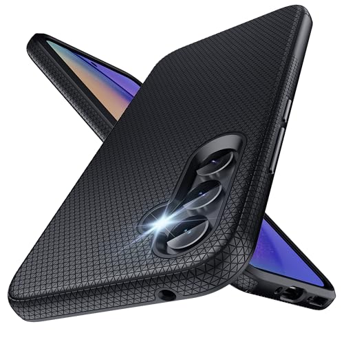NEWTER für Samsung Galaxy A54 5G Hülle, Dual Layer Schutzhülle Handyhülle Robuste Stoßfest Kratzfest Case - Schwarz von NEWTER