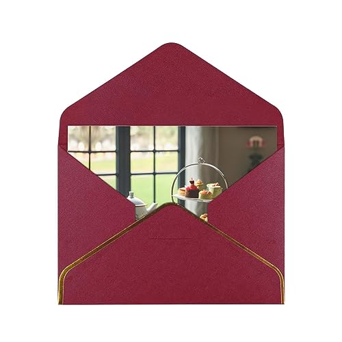 NEZIH Afternoon Tea Pearl Paper Greeting Card Thank You Cards With Envelopes, Perfect For Every Occasion von NEZIH