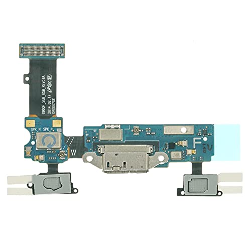 NG-Mobile Ladebuchse für Samsung Galaxy S5 (SM-G900F) microUSB Flexkabel Mikrofon, Menü-Tasten Elektronik Ladeanschluss - Lade Eingang von NG-Mobile