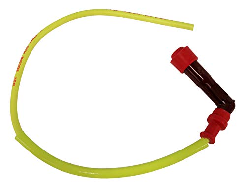 Hella ZÃƒ¼ndkerzenstecker mit ZÃƒ¼ndkabel NGK Racing rot 8584 von Hella