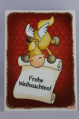 NICI - 60144 - Postkarte, Weihnachten, Pferd, Frohe Weihnachten! NICI - 60144 - Postkarte, Weihnachten, Pferd, Frohe Weihnachten! von NICI