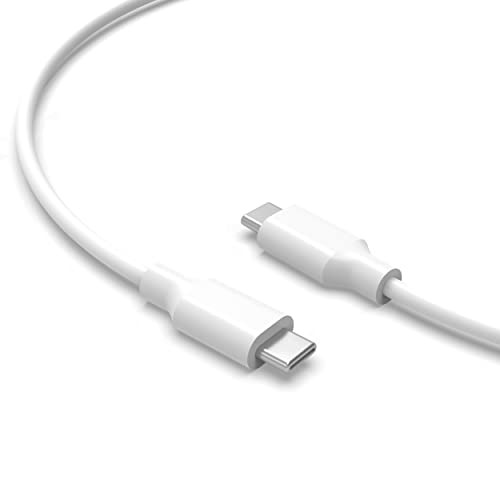 NICPOWER PD 2,3 Meter USB-C Schnelles Ladekabel für MacBook Pro 13 14 16", MackBook Air 13 15", iMac, Mac mini, Mac Pro, 30W/60W Netzkabel 7,5FT Typ C auf Typ C Kabel von NICPOWER