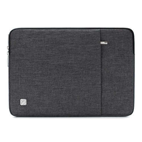 NIDOO 15,6" Wasserdicht Laptop Sleeve Hülle Schutzhülle Tasche für 15,6" LOQ Gen 9 / ThinkPad T15 Gen 2/16" Latitude 7650/Yoga Pro 9i Gen 9/16,3" XPS 16 / IdeaPad Slim 3i /Legion Slim 5 7i,Dunkelgrau von NIDOO