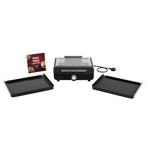 NINJA® Grillplatte GR101EU Sizzle Plancha 1.450 W 37,5 x 35,5 x 13,7 cm von NINJA®