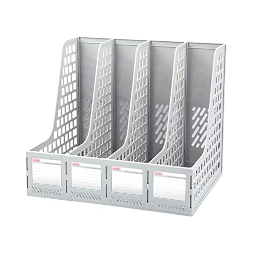 Desk File Organizer,Desktop Organizer File Sorter Aktenmagazin-Ordnerhalter, verdickte Aktenbox, Aktenregale, Bücherregal, Desktop-Büro-Aktenbox, Desktop-Datenregale for Office Home File Organizer(C,2 von NIULIniuli