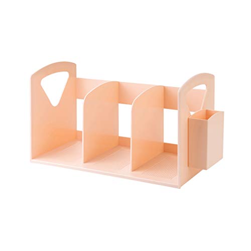 Desk File Organizer,Desktop Organizer File Sorter Aktenmagazin-Ordnerhalter, vertikaler Schreibtisch-Organizer, Schreibtisch-Bücherregal, Arbeitsplatten-Bücherregal, Schreibtisch-Aufbewahrungsorganisa von NIULIniuli