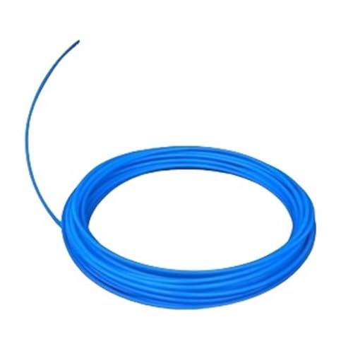 Polytetrafluorethylen-Schneidmaschine F46 Kapillar-PTFE-Schlauch, weiß/rot/blau/schwarz/gelber Hitzeschutz-Übertragungsschlauch, starrer 2,5 kV 150 V PTFE-Schlauch for 3D-Drucker(Blue,0.3mm x 0.6mm) von NIUSABOU