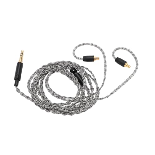 Kopfhörerkabel, 3,5 -mm -Stereo -Stecker -Ohrhörer -Ersatzkabel mit Silbernem Kupferkern für IE100 Pro IE400 Pro IE500 Pro von NIZUUONE