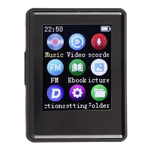 MP3-Player 5.0 HiFi FM Radio Tragbarer Musik-Player Zum Laufen (Mit 32g Speicherkarte) von NIZUUONE