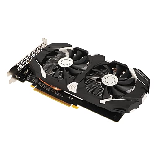 NIZUUONE -Grafikkarte von Doppelventilatoren für GTX1060 6 GB 192bit 4K HDR 8008MHz -Karte von Computerfrequenz -Computergrafiken für 1060 Spiele, 6 GB (GTX 1060 5 GB) von NIZUUONE