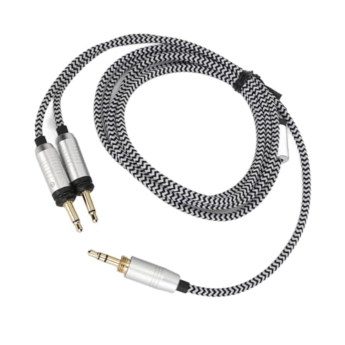 NIZUUONE Kopfhörer-Soundkabel-Ersatz, Elegia Glear MG Celestee Stellia Elear Clear Radiance Kopfhörer, Hochwertiges Audiokabel, 3,5-mm-Klinkenstecker, Musikliebhaber, Langlebiges von NIZUUONE