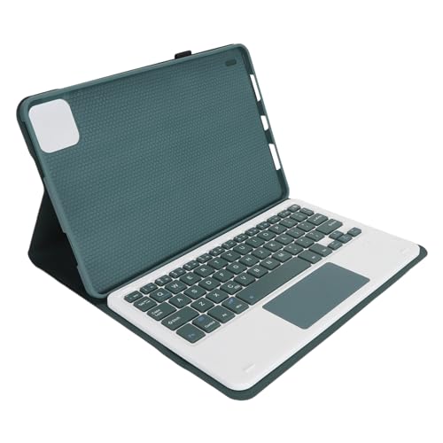 NIZUUONE Mi Pad 6 Pro 11 Zoll 2023 PU-Ständer-Abdeckung, Magnetische Kabellose -Tastaturhülle (dunkelgrün) von NIZUUONE