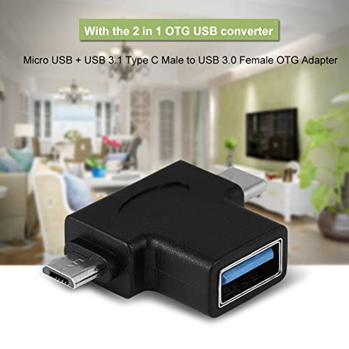 NIZUUONE Micro USB USB 3.1 Typ C OTG Adapter Host Datenübertragung für Mobiltelefone Tablets von NIZUUONE