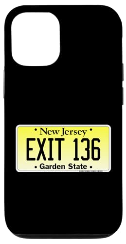 Hülle für iPhone 12/12 Pro New Jersey NJ GSP Parkway Nummernschild Exit 136 von NJ New Jersey Garden State Parkway Apparel