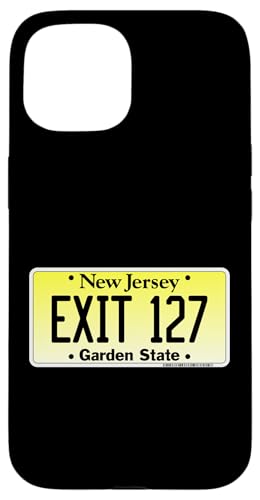 Hülle für iPhone 15 New Jersey NJ GSP Parkway Nummernschild Exit 127 von NJ New Jersey Garden State Parkway Apparel