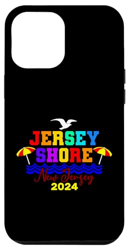 Hülle für iPhone 15 Plus New Jersey Shore Urlaub Strand Szene – bunt 2024 von NJ New Jersey Garden State Parkway Apparel