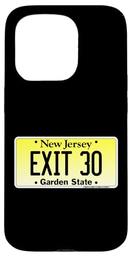 Hülle für iPhone 15 Pro New Jersey NJ GSP Parkway Nummernschild Exit 30 von NJ New Jersey Garden State Parkway Apparel