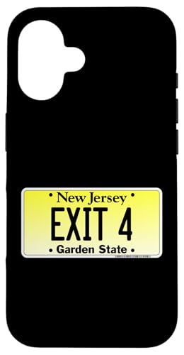 Hülle für iPhone 16 New Jersey NJ GSP Parkway Nummernschild Exit 4 von NJ New Jersey Garden State Parkway Apparel