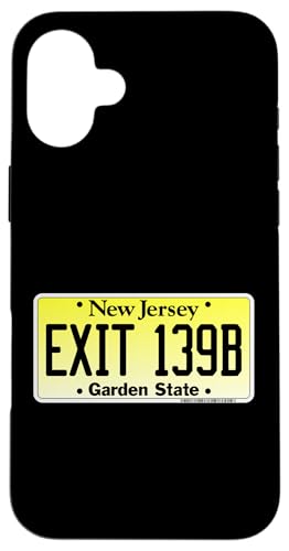 Hülle für iPhone 16 Plus New Jersey NJ GSP Parkway Nummernschild Exit 139B von NJ New Jersey Garden State Parkway Apparel