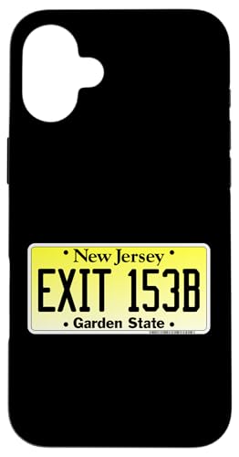 Hülle für iPhone 16 Plus New Jersey NJ GSP Parkway Nummernschild Exit 153B von NJ New Jersey Garden State Parkway Apparel