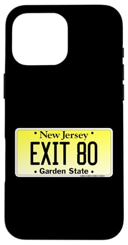 Hülle für iPhone 16 Pro Max New Jersey NJ GSP Parkway Nummernschild Exit 80 von NJ New Jersey Garden State Parkway Apparel